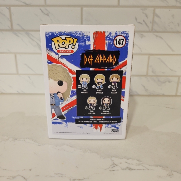 DEF Leppard Joe Elliot Funko Pop - Picture 3 of 3